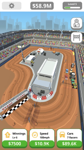 اسکرین شات 5 بازی Idle Tap Racing: Tycoon Game