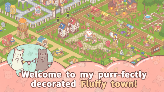 اسکرین شات 6 بازی Cats & Soup: Fluffy Town