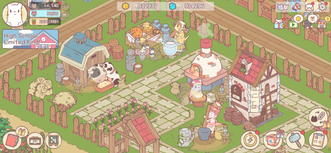 اسکرین شات 7 بازی Cats & Soup: Fluffy Town