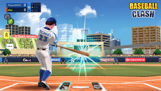 اسکرین شات 1 بازی Baseball Clash: Real-time game