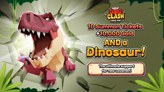 اسکرین شات بازی Dino Clash: Tribal War 5