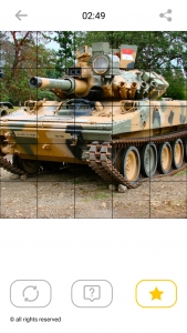 اسکرین شات بازی Jigsaw Combat Vehicle Puzzles 7