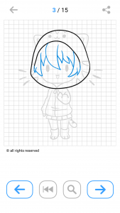 اسکرین شات برنامه Drawing Kawaii Cute Characters 6