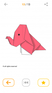 اسکرین شات برنامه Origami Animals And Beast 8