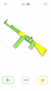 اسکرین شات برنامه Origami Weapon Guides 8