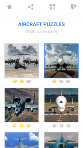 اسکرین شات بازی Jigsaw Aircraft Mosaic Puzzles 1