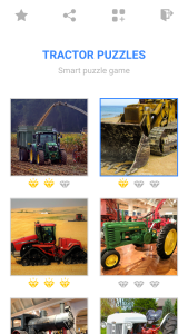 اسکرین شات 1 بازی Jigsaw Tractor Mosaic Puzzles