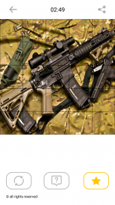 اسکرین شات بازی Jigsaw Weapon Mosaic Puzzles 5