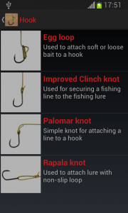 اسکرین شات برنامه Useful Fishing Knots 2