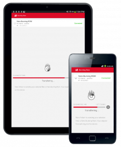اسکرین شات 1 برنامه Nero AirBurn