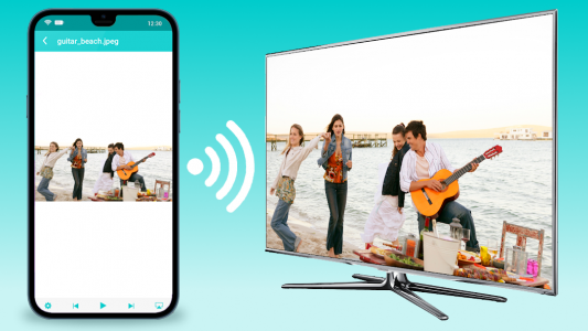 اسکرین شات 1 برنامه TV Cast: Nero DLNA/UPnP Player