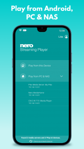 اسکرین شات 2 برنامه TV Cast: Nero DLNA/UPnP Player