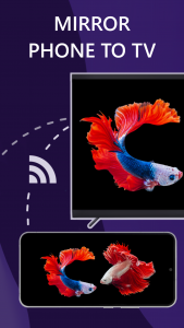 اسکرین شات برنامه Screen Mirroring - 1001 TVs 1