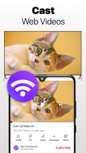 اسکرین شات 5 برنامه Screen Mirroring - 1001 TVs