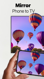 اسکرین شات 1 برنامه Screen Mirroring - 1001 TVs