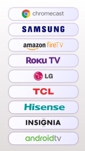 اسکرین شات 3 برنامه Screen Mirroring - 1001 TVs