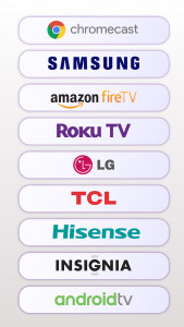 اسکرین شات 3 برنامه Screen Mirroring - 1001 TVs