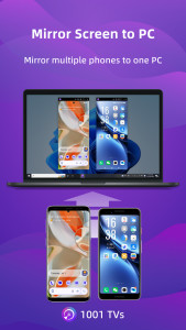 اسکرین شات 4 برنامه Screen Mirroring - 1001 TVs