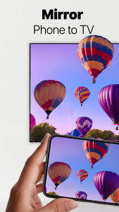 اسکرین شات 1 برنامه Screen Mirroring - 1001 TVs