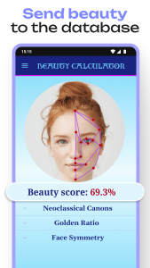 اسکرین شات برنامه Beauty Calculator Pretty Scale 3