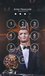 اسکرین شات برنامه Cristiano Ronaldo Lock Screen 4