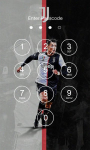 اسکرین شات برنامه Cristiano Ronaldo Lock Screen 3