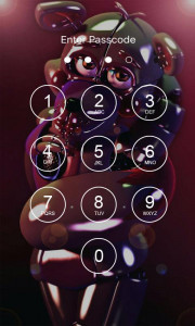 اسکرین شات برنامه Funtime Foxy Lock Screen 3