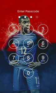 اسکرین شات برنامه Kylian Mbappe Lock Screen 4