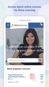 اسکرین شات برنامه Shine Job Search 7