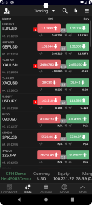 اسکرین شات 1 برنامه NetDania Stock & Forex Trader