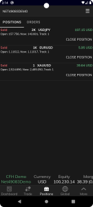 اسکرین شات 5 برنامه NetDania Stock & Forex Trader