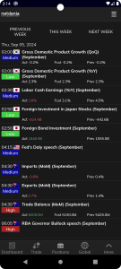 اسکرین شات 7 برنامه NetDania Stock & Forex Trader