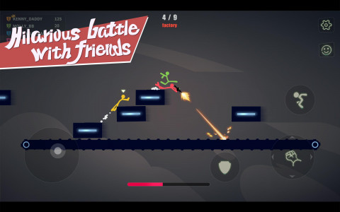 اسکرین شات بازی Stick Fight: The Game Mobile 4