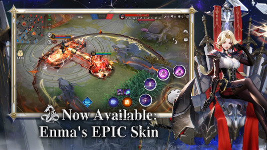 اسکرین شات بازی Onmyoji Arena 4