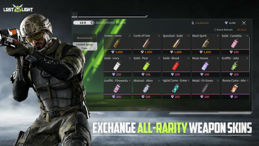 اسکرین شات 2 بازی Lost Light: Weapon Skin Treat
