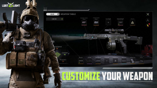 اسکرین شات 5 بازی Lost Light: Weapon Skin Treat