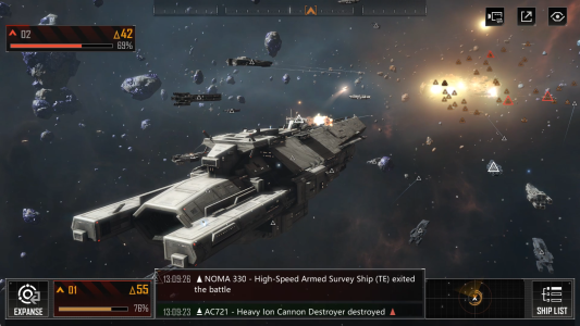 اسکرین شات 6 بازی Infinite Lagrange-Star Hunter