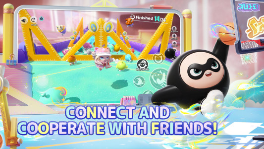 اسکرین شات 3 بازی Eggy Party: Trendy Party Game