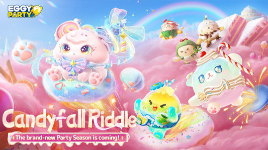اسکرین شات 1 بازی Eggy Party: Get 30 Shiny Coins