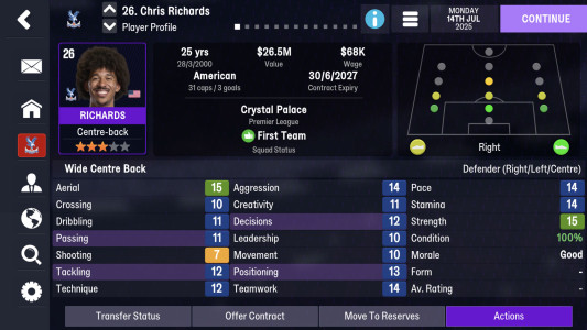 اسکرین شات 5 بازی Football Manager 26 Mobile