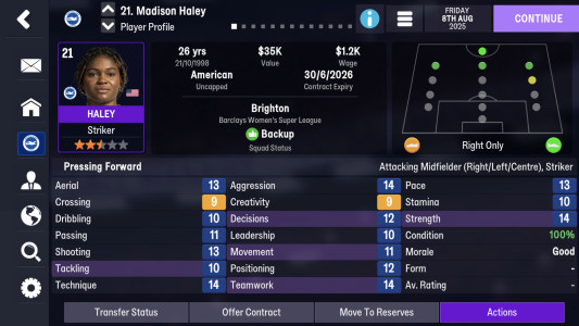 اسکرین شات 1 بازی Football Manager 26 Mobile