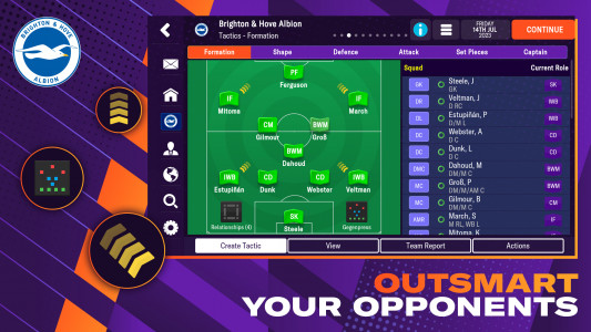 اسکرین شات 2 بازی Football Manager 2024 Mobile