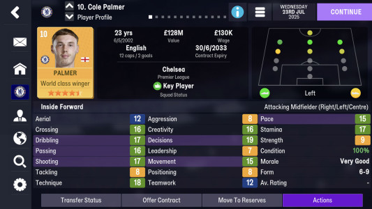 اسکرین شات 1 بازی Football Manager 26 Mobile