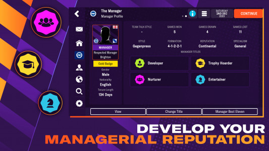اسکرین شات 3 بازی Football Manager 2024 Mobile