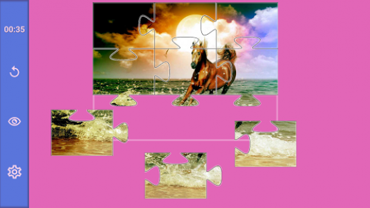 اسکرین شات بازی Horse Puzzle Games for Girls 3
