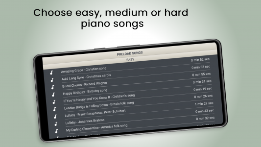 اسکرین شات 3 برنامه Virtual Piano Keyboard