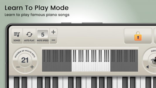 اسکرین شات برنامه Virtual Piano Keyboard 2