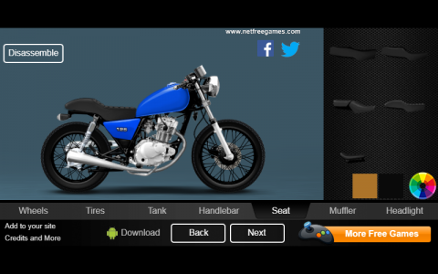 اسکرین شات بازی Create Your Custom Bike 125 3