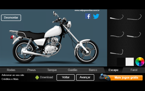 اسکرین شات بازی Create Your Custom Bike 125 2
