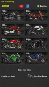اسکرین شات بازی Moto Throttle 1